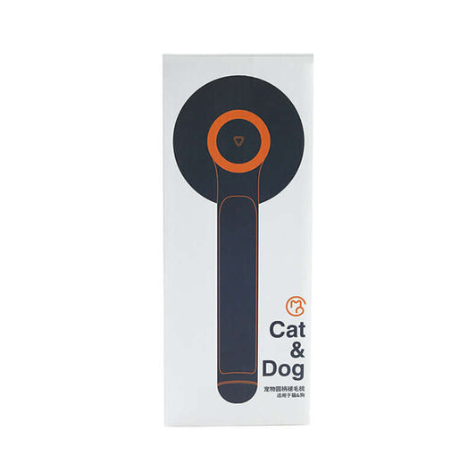 Pet Grooming Comb Round Handle Detangling Brush for Cats Dogs Removes Loose Fur Massage Tool