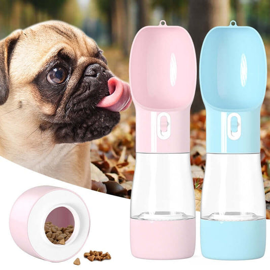 Portable Dog Water Dispenser Bottle Travel Pet Drinking Bottle Leak-Proof Outdoor Walking